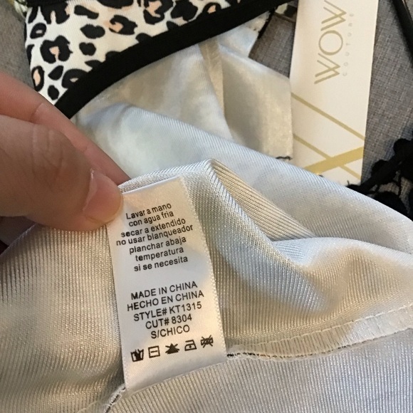Bandage material crop top wow couture nwt - Picture 5 of 7
